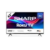 43 Zoll Fernseher (108 cm) 4K UHD Roku LED Smart TV - HDR10 - SHARP 43GJ4225E – Bild 1