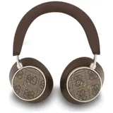 Guess Bluetooth 5.4 Wireless Headset On-Ear 4G Metal Classic Logo Brown – Bild 2