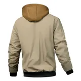 Herren Kapuzenpullover Sweatjacke Steppjacke Hoodie Sweatshirt Langarm Coat Top – Bild 4
