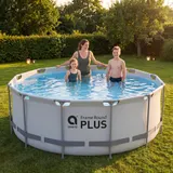 Pool Framepool Aufstellpool rund 366x100cm Schwimmbad Schwimmbecken ohne Zubehör – Bild 5