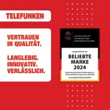 Telefunken Waschmaschine 7 kg Frontlader 1400 U/Min. Inverter Motor Schontrommel – Bild 11