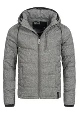Indicode Herren Winterjacke Circus-Steppjacke Kapuze Übergangsjacke Männer Jacke – Bild 1