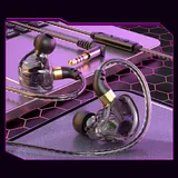 Kabelgebundene In-Ear-Kopfhörer Typ-C für wettbewerbsfähiges Gaming und Train – Bild 2