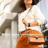 Verstellbarer Taschengurt Ersatz Schultergurt Handtasche Band Boho / Leo Schmal – Bild 7