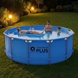 Pool Framepool Aufstellpool rund 366x100cm Schwimmbad Schwimmbecken ohne Zubehör – Bild 7