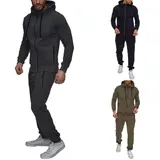 Trainingsanzug Herren Jogging Anzug Sportanzug Sweatshirt & Jogginghose RS-5063 – Bild 9