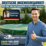 Pool-Abdeckung Abdeck-Plane rund Winter Poolfolie Solarplane UV Schutz 200g/m² – Bild 7