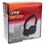 JTS HP-525 schwarz Profi Studio DJ Monitor Kopfhörer mit Tasche und Adapter – Bild 3