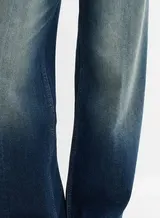 Damen Jeans Loose Fit in dunkel blau used Optik High Waist Gr. 36 - 54 neu 62115 – Bild 3