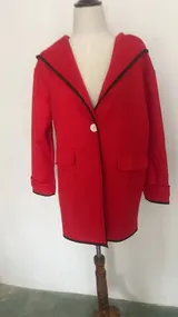Damen Mantel Winterjacke Wintermantel Übergangs Herbst Warm Casual Trenchcoat – Bild 4