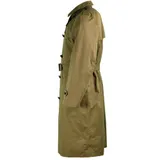 Original Niederländische Armee Offiziers Trenchcoat Militär Mantel Khaki – Bild 5