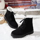 Damen Stiefeletten warm gefüttert Stiefel Winter Boots Schuhe Winterstiefel NEU – Bild 4