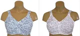 NEU Übergröße Damen BH Büstenhalter ohne Bügel blau o rot Gr.115,120 Cup B, F, G – Bild 1