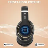 Bluetooth Kopfhörer Over Ear, 6 EQ Modi Over Ear 65 Stunden Spielzeit leicht – Bild 3