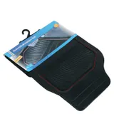 Cartrend Automatten Set Gummi 4-teilig Universal Gummi-Matten Fußmatten Auto PKW – Bild 2