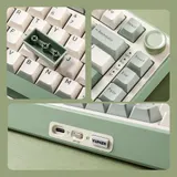 YUNZII mechanische Tastatur B75 Pro 75% BT/2.4G/Type-C Hot-Swap 84 Tasten Matcha – Bild 8