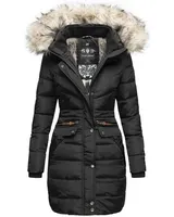 Navahoo PAULA Damen Winter Jacke Steppjacke Mantel Parka Kapuze Warm Gefüttert  – Bild 9