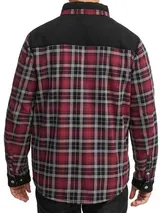 Indicode Herren Übergangsjacke INHolz-Hemd Jacke Holzfällerhemd Teddyfutter – Bild 4