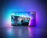 PHILIPS OLED+ Ambilight Fernseher 55 Zoll 4K UHD Smart TV 55OLED911/12 165 Hz – Bild 3