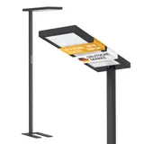 LED Stehlampe Bürolampe 100W Bewegungsmelder 5800lm Tageslichtweiß dimmbar Timer – Bild 1