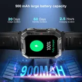 Blackview Smartwatch Herren, Fitnessuhr mit Telefonfunktion Kompass Sportuhr Uhr – Bild 3