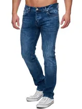 Tazzio Jeans Slim Fit Herren Jeanshose Stretch Designer Hose Denim – Bild 1