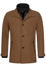 Indicode Herren Mantel Brittany -Parka Kurzmantel Herrenmantel Stehkragen Männer – Bild 1