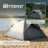 Campingzelt Pop Up Zelt Reisezelt Leichtzelt Sommerzelt Zelt 3 bis 4 Personen – Bild 3