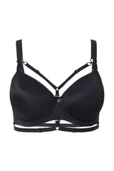 TruYou Damen große Größen TRUYOU Bügel BH Softschalen Zierbänder 833420 – Bild 13