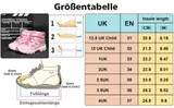 Kinder Winterschuhe Wasserdicht,Warm Mid Schneestiefel für Jungen&Mädchen 31-37 – Bild 6