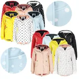 Damen Softshell Mantel Parka Jacke Übergangsjacke Kapuze Regenmantel Windjacke – Bild 3