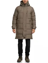 Indicode Herren Parka INStuds-Herrenjacke Wintermantel Parka Männer Kapuze – Bild 6