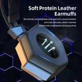 Gaming -Headset Audio Geräuschunterbrechung Hochwertig Klar Mit LED -Licht – Bild 1