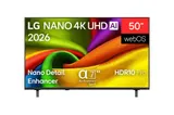 50 Zoll LG NANO 4K UHD AI NU80 Smart TV 2026 – Bild 1