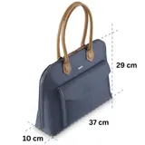 Edle Business Außendienst Notebook-Tasche Handtasche Shopper Case Damen bis 14,9 – Bild 8
