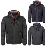 Jacke Herren Winter Winterjacke Geographical Norway Herren Parka H-354 NEU S-3XL – Bild 13