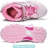 Kinder Winterschuhe Wasserdicht,Warm Mid Schneestiefel für Jungen&Mädchen 31-37 – Bild 4
