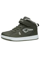 KangaROOS K-CP Kalley II EV High-Top Kinder Unisex Sneaker Warmfutter grün – Bild 1