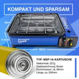Gasgrill Camping Grill BBQ Gas Evergrill Minigrill Tischgrill Picknick 8 x MSF-1 – Bild 7