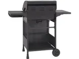 El Fuego Gasgrill Columbus 3-Brenner Grill mit Seitenkocher Garten schwarz - Neu – Bild 4