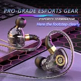 Kabelgebundene In-Ear Kopfhörer mit Mikrofon für iPhone für Samsung Gaming Mu – Bild 10