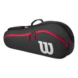 Wilson Advantage Schlägertasche Tennis Unisex schwarz – Bild 2