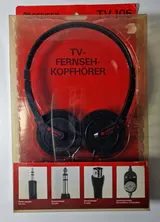 Pfeifer TV 105 TV  Kopfhörer 3,5mm halboffen Vintage Retro Ohne 5-Pol-Adapter – Bild 2
