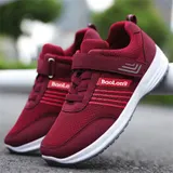 Herren Damen Sneaker Sportschuhe Turnschuhe Laufschuhe Freizeit Klettverschluss  – Bild 6