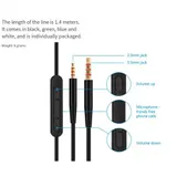 1,4 Meter Audiokabel für für BOSE QC25 II QC45 NC700 Y45 Y50 Sauerstofffrei – Bild 7