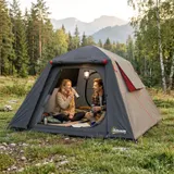 Outsunny Campingzelt 2 Personen 3000mm Wasserdicht & Winddicht Kuppelzelt – Bild 1