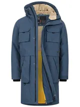 Indicode Herren Parka INKristof-Herrenmantel Winterparka Mantel Kapuze Parka – Bild 1