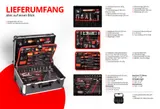 Werkzeugkoffer Werkzeugtrolley Werkzeugbox mit Werkzeug Set Premium – Bild 2