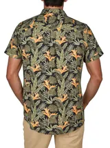 riverso Kurzarmhemd Herren RIVMick Regular Fit Hemd Sommerhemd Hawaiihemd Shirt – Bild 2