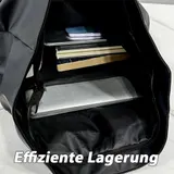Rolltop Rucksack Wasserdicht Freizeitrucksack Schulrucksack Cityrucksack – Bild 8